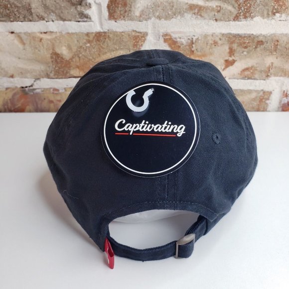 Oklahoma University Sooners Classic Dad Adjustable Hat Black Crimson Embroidery - Picture 4 of 9